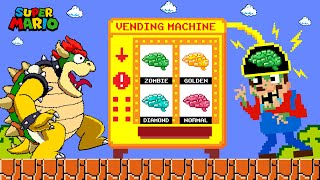 Super Mario Bros. but Can Mario Swap Brain from Vending Machine?! | King Mario