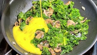 You Got Egg Make This | Healthy Breakfast or Dinner | Egg and Kale