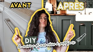 🪚 PART 1 : Je DIY mes meubles 🏠 Cuisine de rêve à petit budget 💶