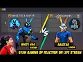 RAISTAR VS WHITE 444 || 1V1 INDIA ONE TAP KING VS MENA ONE TAP KING GYAN GAMING OP REACTION