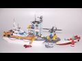 lego city 60167 coast guard head quarters speed build