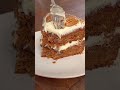 Who wants a slice of this Carrot Cake with Cream Cheese Frosting? #shortsvideo #baking #dessert