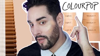 Colourpop FINALY made something good? | Trying the new pretty fresh Tinted foundation balm