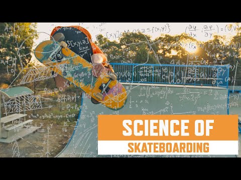 What happens to kinetic energy as the skateboarder goes down hill?