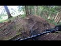 new jump line in scott bike park oberammergau dry trails after rains