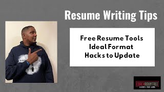 Resume Writing Tips: 4 tips to create or update your resume!