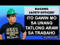 Bagong Safety Officer? Ito gawin mo sa 