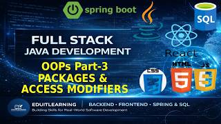 Java Packages & Access Modifiers | OOPs Part-3 #CoreJava #JavaOOPs #OOPsInJava #PackagesInJava #java