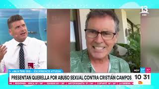 Presentan querella por abuso sexual en contra de Cristián Campos | Tu Día | Canal 13