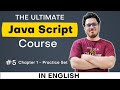 JavaScript Chapter 1 - Practice Set | Ultimate JavaScript Course #5