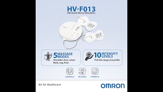 Omron Electronic Pulse Massager HV-F013