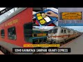 Karnataka Sampark Kranti Express full Journey | 12649 | Yesvantpur To Hazrat Nizamuddin | Train Info