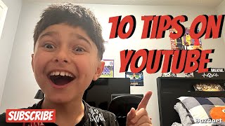 10 tips to improve on YouTube