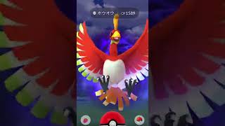 【ポケモンGO】 シャドウホウオウ一発勝負でまさかの最低個体値ゲット