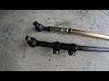 metalcloak chromoly drag link and tie rod a game changer