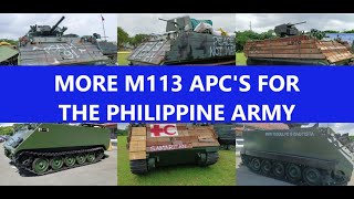 More M113's Armored Personnel Carrier For The Philippine Army