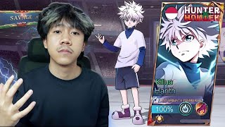 REVIEW SKIN HUNTER x HUNTER HARITH KILLUA AUTO SAVAGE - Mobile legends