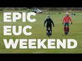 Epic EUC Weekend at Bugs Boarding! | Testing the Best Wheels on the Market! #EUC