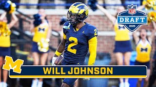 NFL DRAFT HIGHLIGHTS: DB Will Johnson | Michigan Football