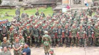 A Visit to Our Soldiers at Prasat Preah Vihear October 2008 - Part I