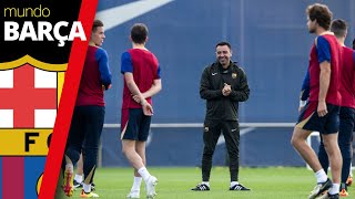 ÚLTIMA HORA BARÇA: Xavi dirige el último entrenamiento antes del FC Barcelona - Rayo | Vuelve Araujo
