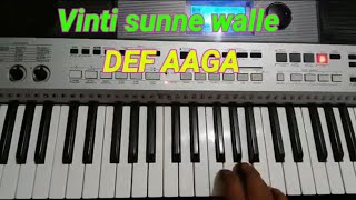 VINTI SUNNE WALLE || INSTRUMENTAL cover || listen  and learn to play ||JESUS KEYS