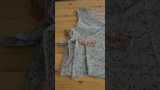 DIY 민소매 양면 철릭원피스 66size (DOU FABRIC)# korean clothes  🇰🇷#shorts