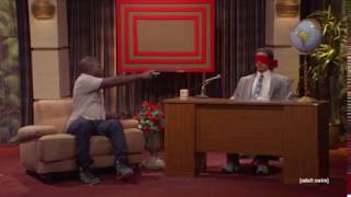 Hannibal Buress shoots Eric Andre