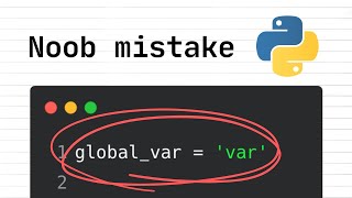 Avoid This Noob Mistake At All Costs In Python