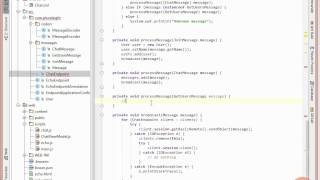 20 Intro to the Java API for WebSockets Processing Java Types as Messages