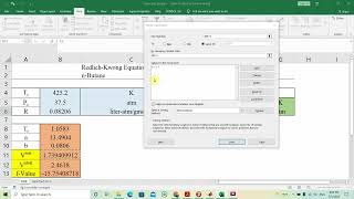 Solving Non-Linear Equations in Chemical Engineering with EXCEL