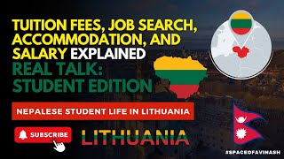 PR in Lithuania for Students in 5 Years | Tuition fees, Jobs, Housing & Salary Breakdown #lithuania