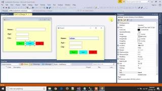 How to connect SQL SERVER Database with Visual Studio 2015 (Part 2)