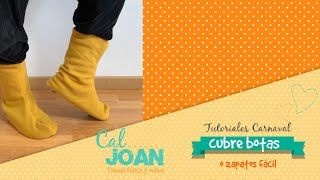 ¡Cose tu propio Calzado para Disfrazarte! Descubre como coser botas o cubre zapatos perfectos.