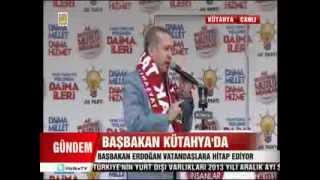 Başbakan Recep Tayyip Erdoğan Ak Parti Kütahya Mitingi FULL KALİTE 23.02.2014