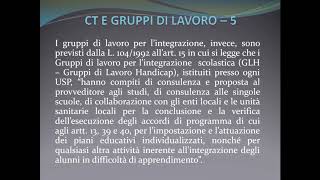 Centri territoriali e Gruppi di lavoro per l'inclusione #concorsodocenti #concorsoscuola