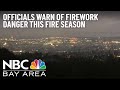 Fireworks Blamed for Brush Fire in Contra Costa County