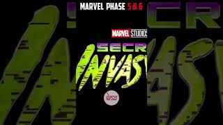Marvel Phase 5 and 6 San Diego Comic Con Announcement | #shorts #avengers #marvel