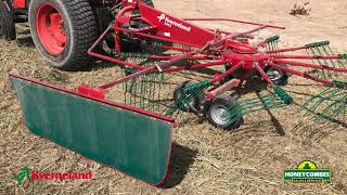 Kverneland 9443 single rotor rake