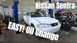 Nissan Sentra Oil Change for Dummies