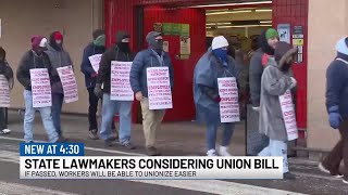 State Lawmakers working on bill to make forming unions easier