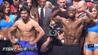Pacquiao vs. Bradley 2: Full weigh in and face off video