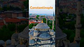 From Rome to Constantinople: The Empire's Big Move 🏛️➡️🌍#Constantinople #RomanEmpire