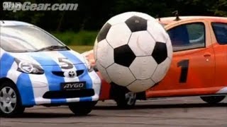 Toyota Aygo Car Football | Top Gear | BBC