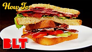 How To BLT Sandwich Easy Simple