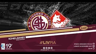 Livorno - Piacenza // 2-2 // Serie C 2017-18