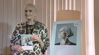 「美は内面から」　世界最高齢８８歳のモデル来日