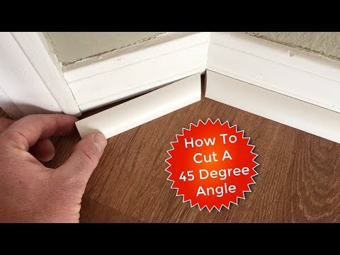 How To Cut Quarter Rounds for a 45 Degree Angle How To Cut Quarter Rounds for a 45 Degree Angle
