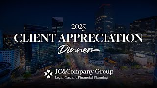 JC\u0026Company Group 2025년 고객 감사의 밤 행사 스케치