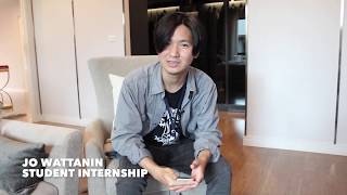 SANSIRI INTERNSHIP 2018 : Jo Wattanin